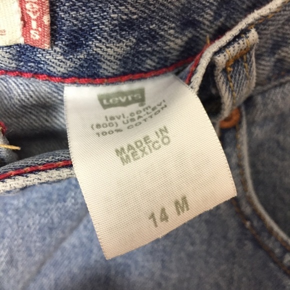 [Levi's] Vintage High Rise Denim Cut Off Shorts - Picture 6 of 11